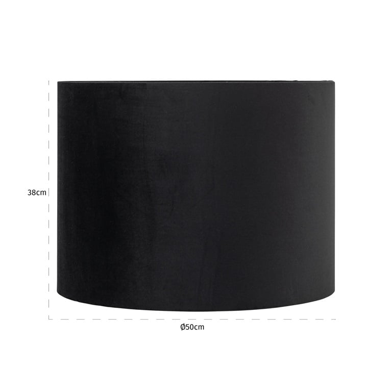 Richmond Interiors Lighting Lampshade Jaylinn 50Ø black (Black) House of Isabella UK