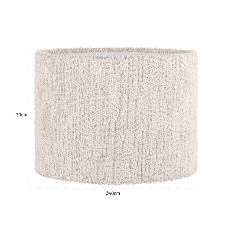 Richmond Interiors Lighting Lampshade Marly 40Ø lovely cream (Be Lovely 11 Cream) House of Isabella UK