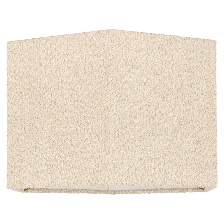 Richmond Interiors Lighting Lampshade Miley sand bouclé hexagon medium House of Isabella UK