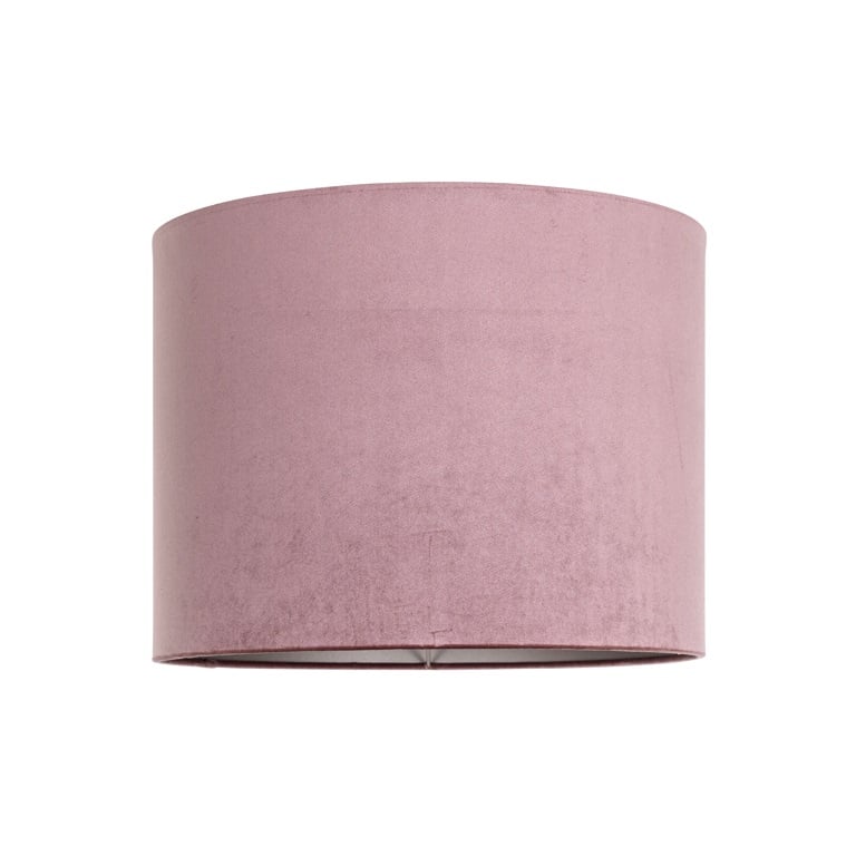 Richmond Interiors Lighting Lampshade Old rose cilinder 40Ø (Italian-4008 Old Rose) House of Isabella UK