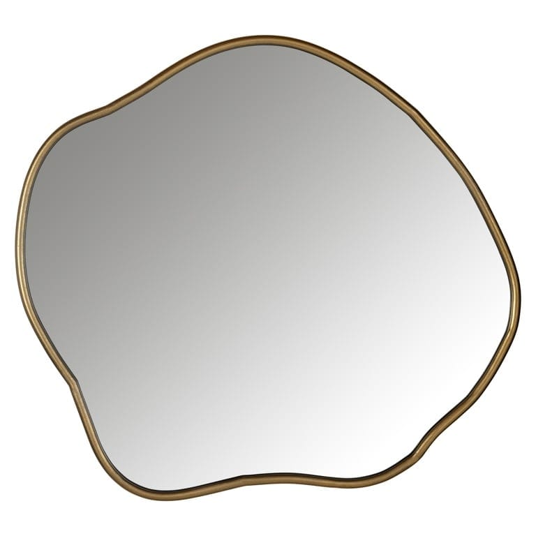 Richmond Interiors Lighting Mirror Allyson (Brushed Gold) House of Isabella UK