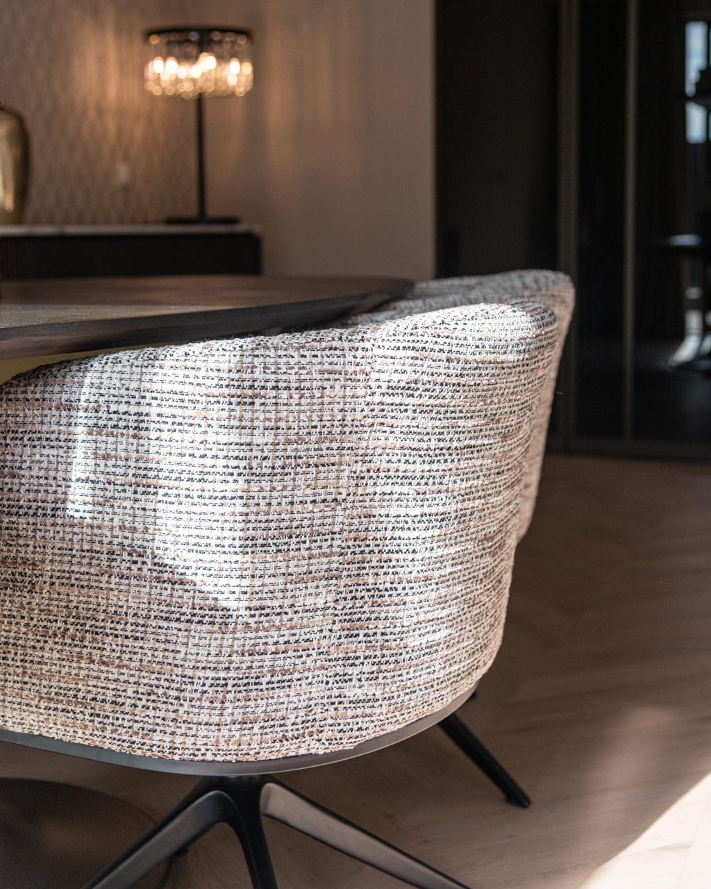 Richmond Interiors Lighting Table lamp Bessy black House of Isabella UK