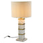 Richmond Interiors Lighting Table lamp Celinae white including lampshade House of Isabella UK