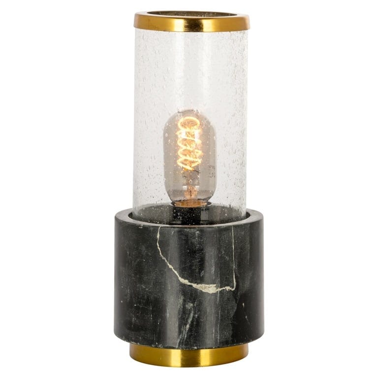 Richmond Interiors Lighting Table lamp Conan (Black/gold) House of Isabella UK