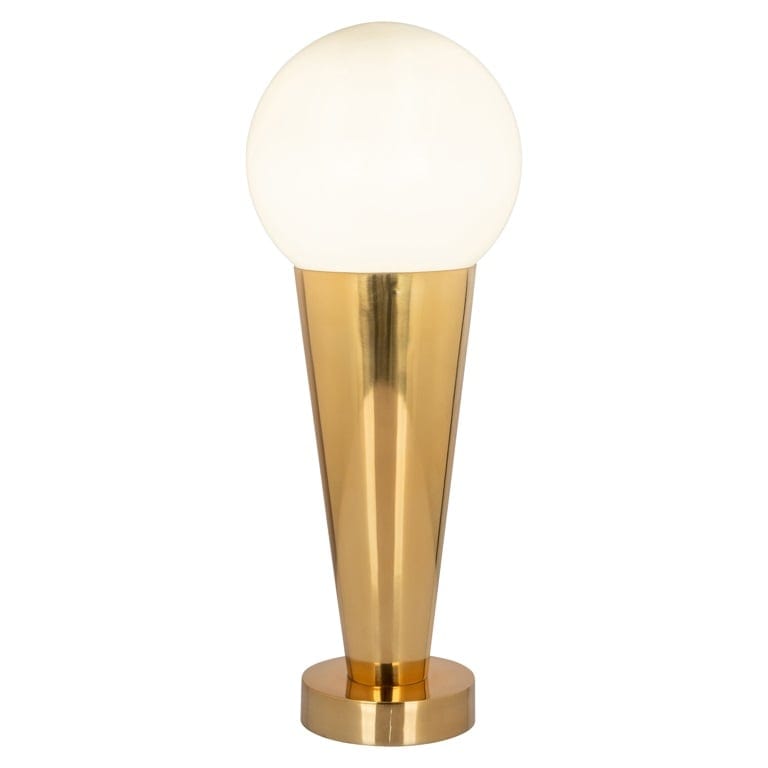 Richmond Interiors Lighting Table lamp Cone (Gold) House of Isabella UK