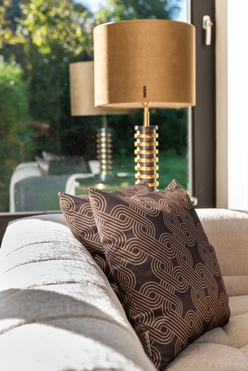 Richmond Interiors Lighting Table lamp Jaline black/gold House of Isabella UK