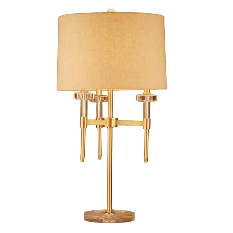 Richmond Interiors Lighting Table lamp Josie (Brushed Gold) House of Isabella UK