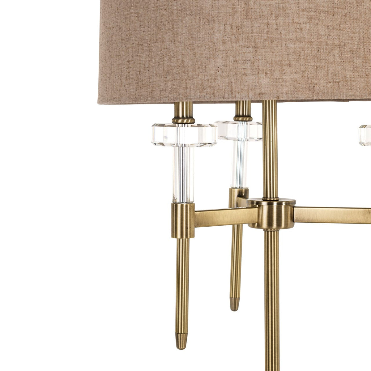 Richmond Interiors Lighting Table lamp Josie brushed gold House of Isabella UK