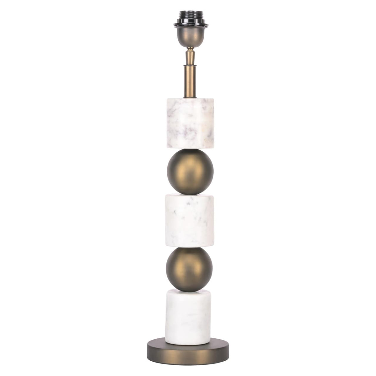 Richmond Interiors Lighting Table lamp Kiera brass antique House of Isabella UK