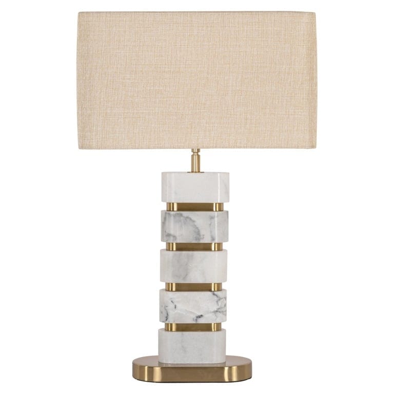 Richmond Interiors Lighting Table lamp Lenore incl. lampshade (Gold) House of Isabella UK