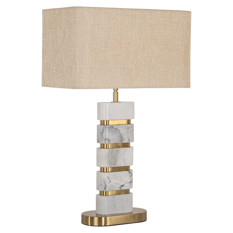 Richmond Interiors Lighting Table lamp Lenore incl. lampshade (Gold) House of Isabella UK