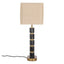 Richmond Interiors Lighting Table lamp Levina black/gold House of Isabella UK