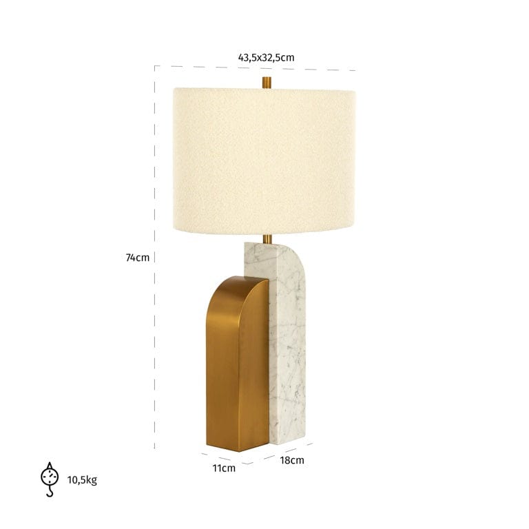 Richmond Interiors Lighting Table lamp Liliana House of Isabella UK