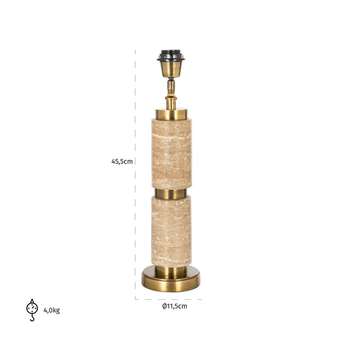 Richmond Interiors Lighting Table lamp Lis gold House of Isabella UK