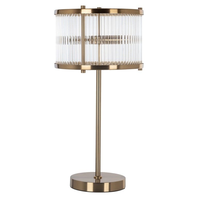 Richmond Interiors Lighting Table lamp Loiza (Brushed Gold) House of Isabella UK