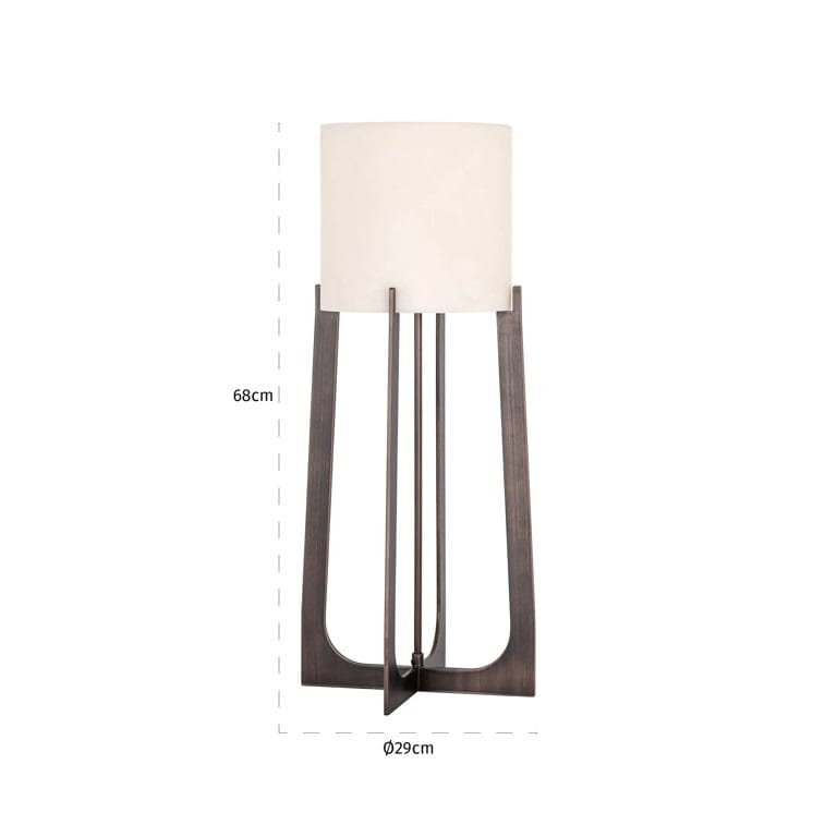 Richmond Interiors Lighting Table lamp Loura big (Bronze) House of Isabella UK