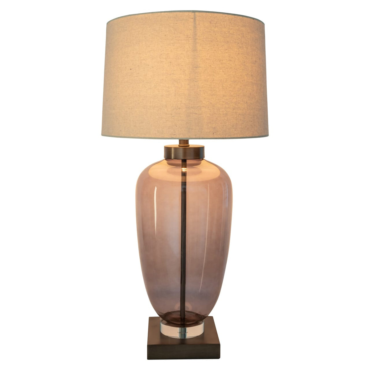 Richmond Interiors Lighting Table lamp Monsoe smoke House of Isabella UK