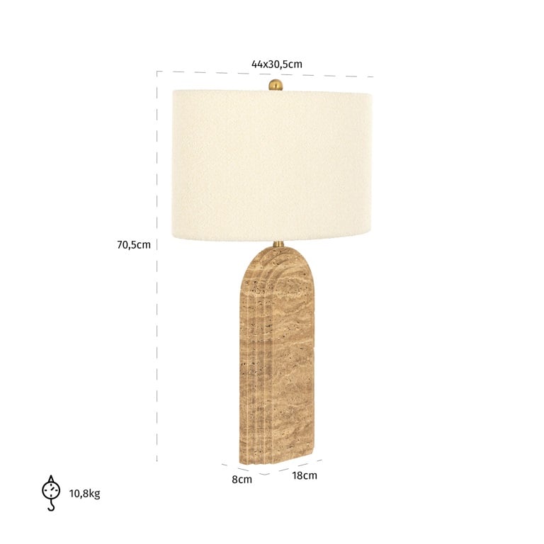 Richmond Interiors Lighting Table lamp Nila House of Isabella UK