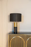 Richmond Interiors Lighting Table Lamp Nyo (Black) House of Isabella UK