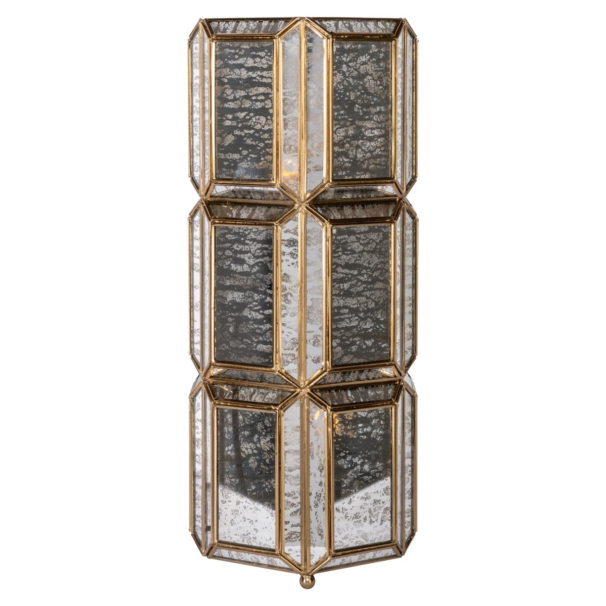 Richmond Interiors Lighting Table lamp Yael brass antique House of Isabella UK