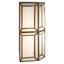 Richmond Interiors Lighting Wall lamp Amara brass antique House of Isabella UK