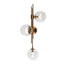 Richmond Interiors Lighting Wall lamp Davine brushed gold House of Isabella UK