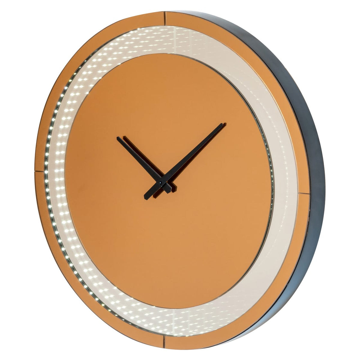 Richmond Interiors Lighting Wall lamp Julia brown - Led Clock House of Isabella UK