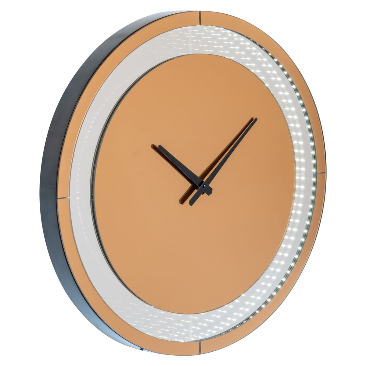 Richmond Interiors Lighting Wall lamp Julia brown - Led Clock House of Isabella UK