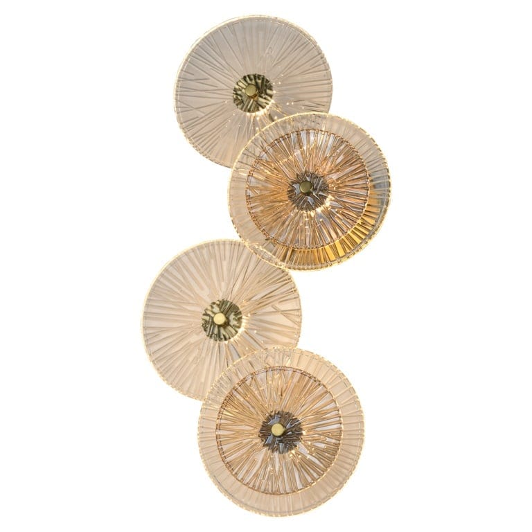 Richmond Interiors Lighting Wall lamp Linzi (Brushed Gold) House of Isabella UK