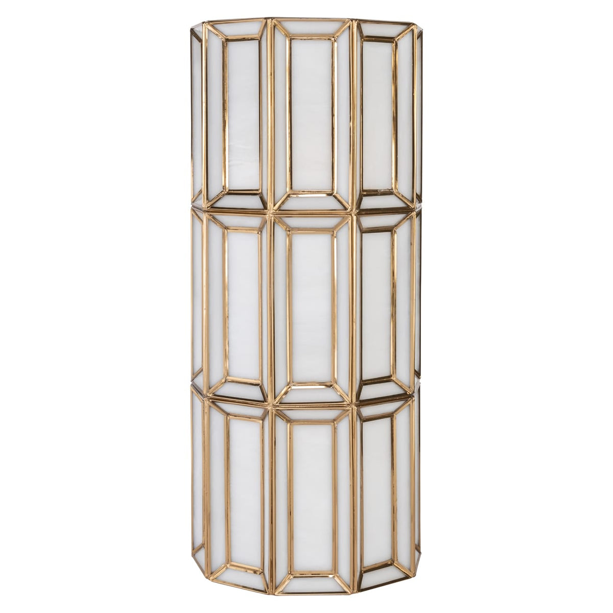 Richmond Interiors Lighting Wall lamp Opal brass antique House of Isabella UK