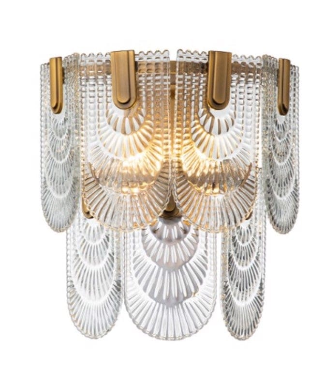 Richmond Interiors Lighting Wall lamp Sem (Gold) House of Isabella UK