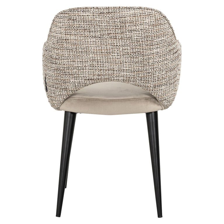 Arm chair Giovanna trendy nature/quartz khaki fire retardant (Be Trendy 01 Nature).