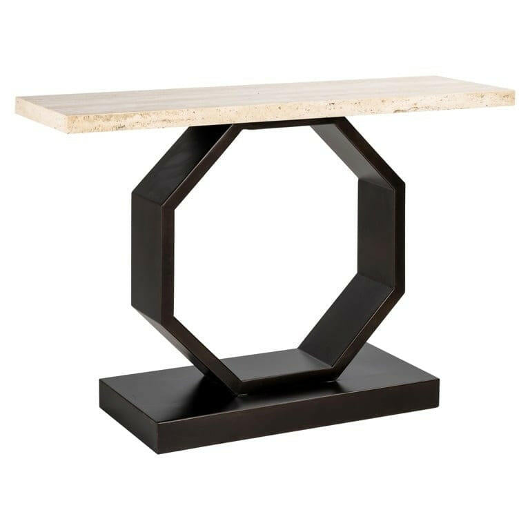 Avalon console table (Bronze).