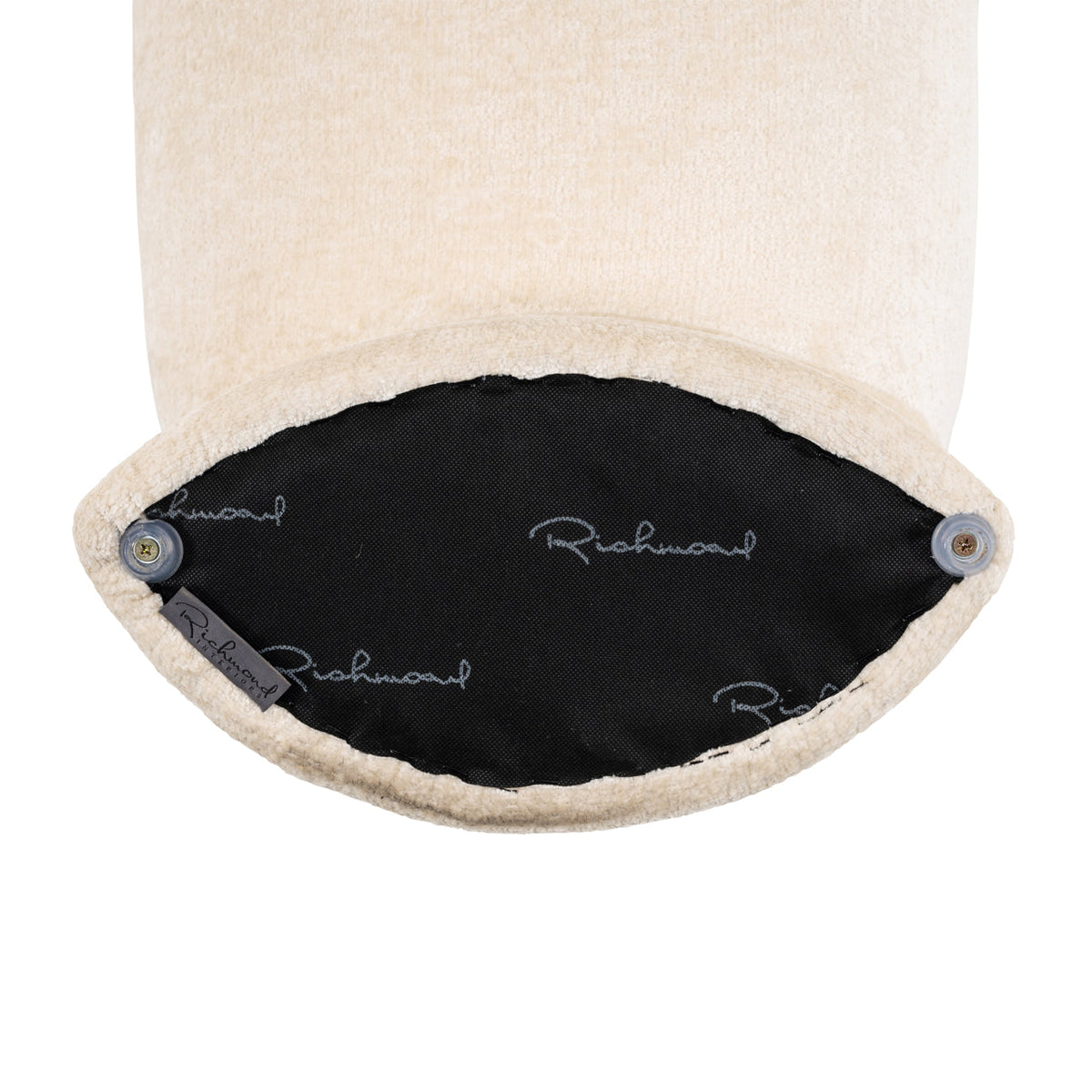 Richmond Interiors Living Bench Fargo white chenille House of Isabella UK