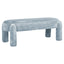 Richmond Interiors Living Bench Holly light blue chenille House of Isabella UK