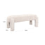 Richmond Interiors Living Bench Holly lovely cream House of Isabella UK