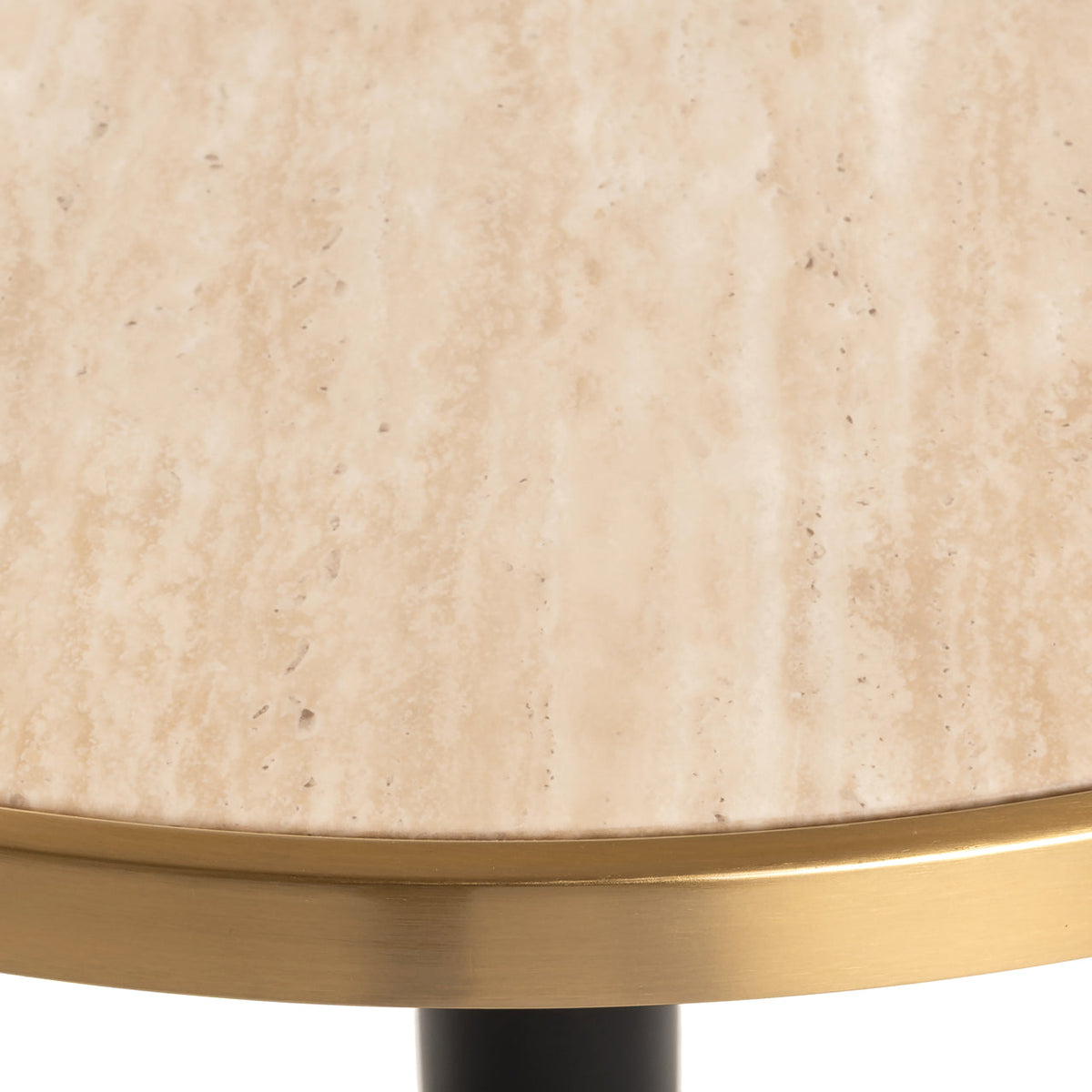 Richmond Interiors Living Bistro table Brazza beige 80Ø House of Isabella UK