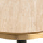 Richmond Interiors Living Bistro table Brazza beige 80Ø House of Isabella UK