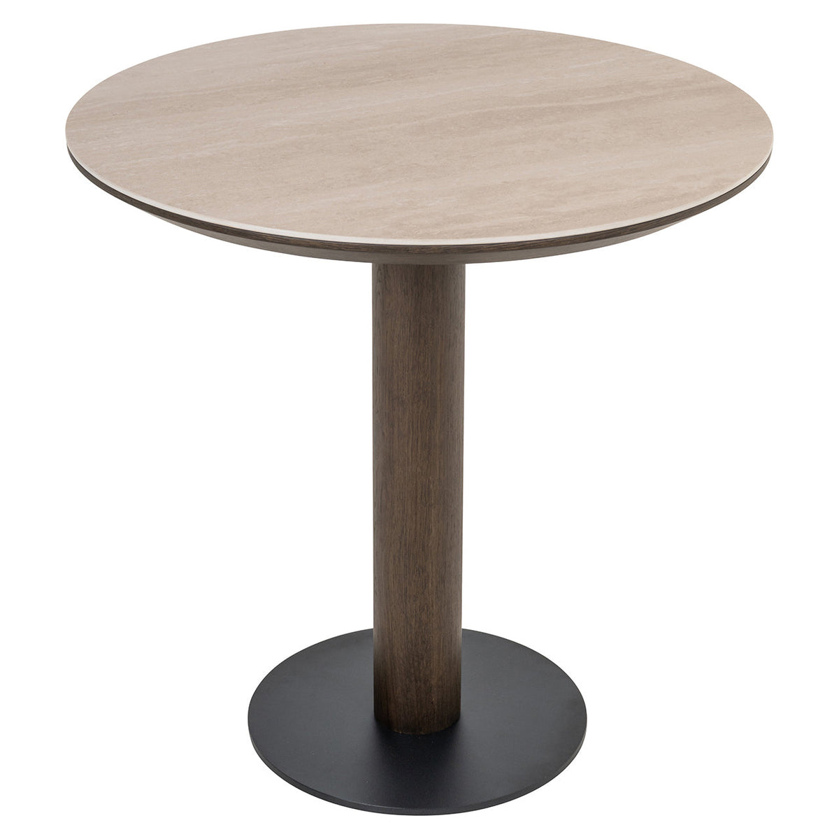 Richmond Interiors Living Bistro table Ritz brown 75Ø House of Isabella UK