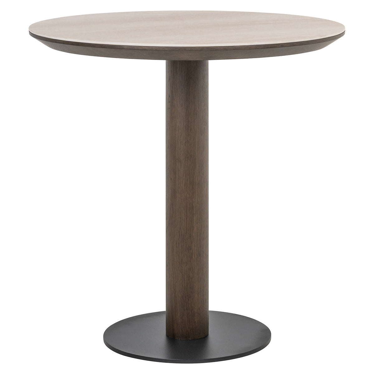 Richmond Interiors Living Bistro table Ritz brown 75Ø House of Isabella UK