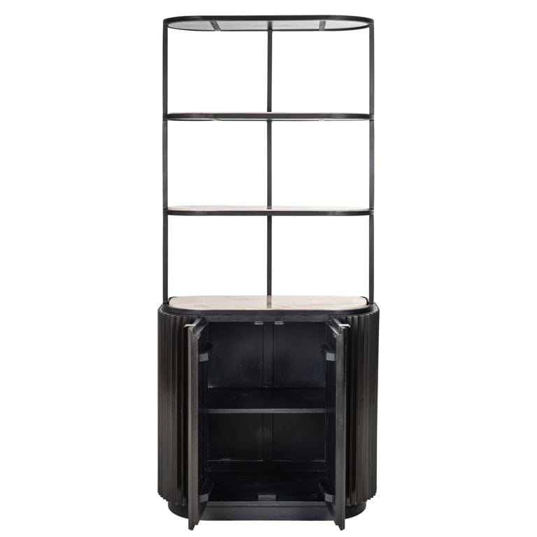 Cabinet Hampton 2-doors 2-shelves.