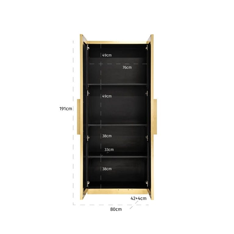 Cabinet Ironville (Gold).