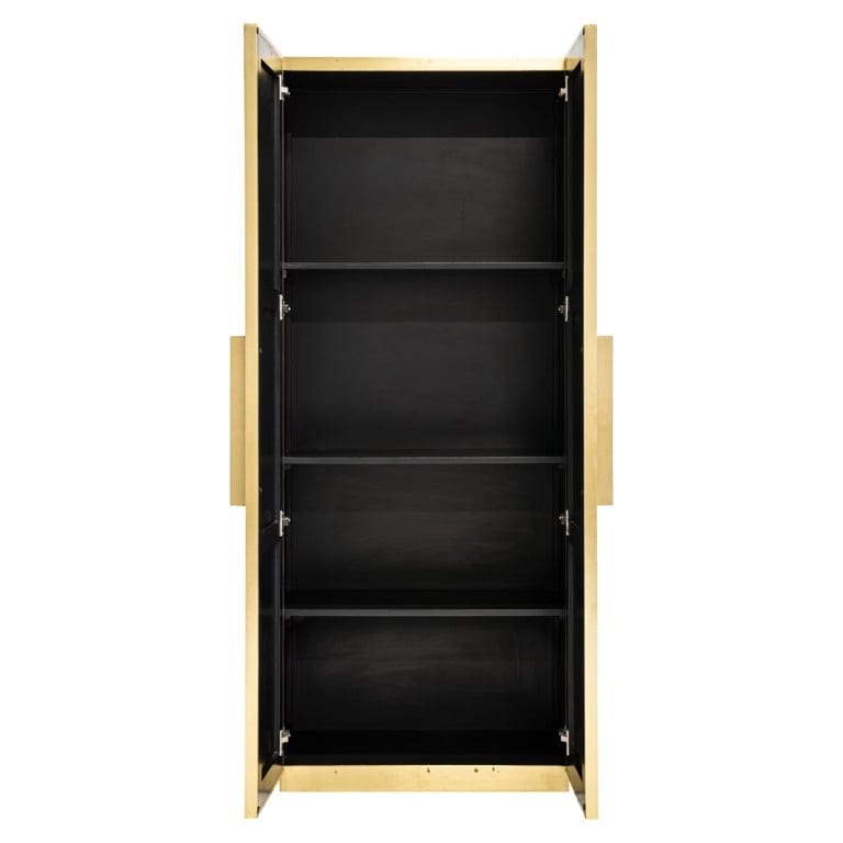 Richmond Interiors Living Cabinet Ironville (Gold) House of Isabella UK