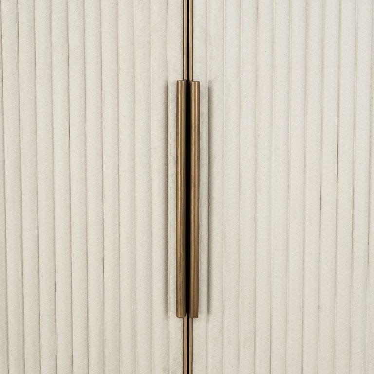 Cabinet Tivoli with arched top 2-doors (White).