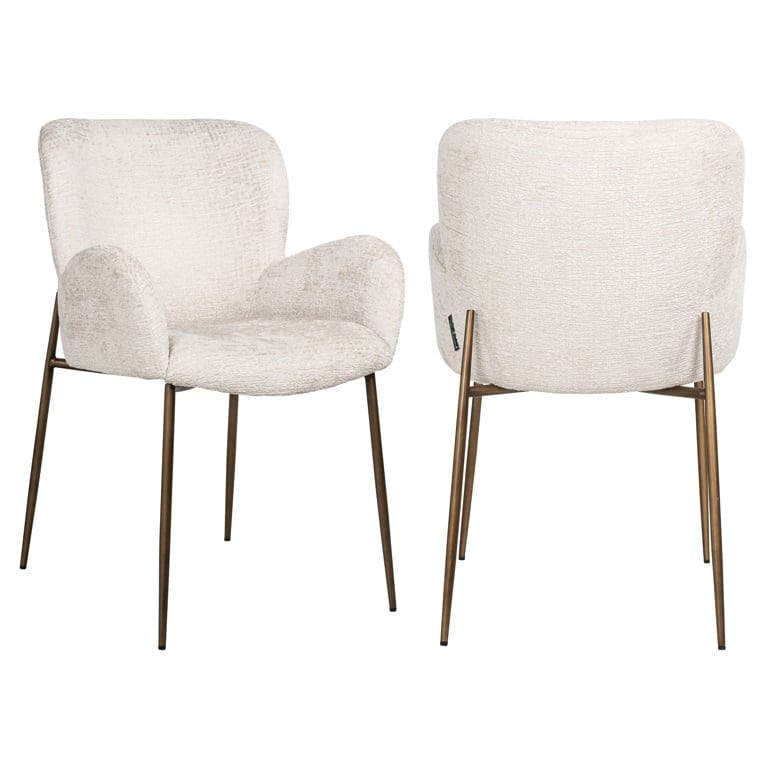 Chair Amber cream fusion fire retardant (FR-Fusion 02 Cream).