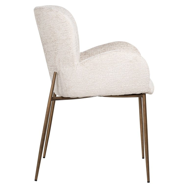 Chair Amber cream fusion fire retardant (FR-Fusion 02 Cream).