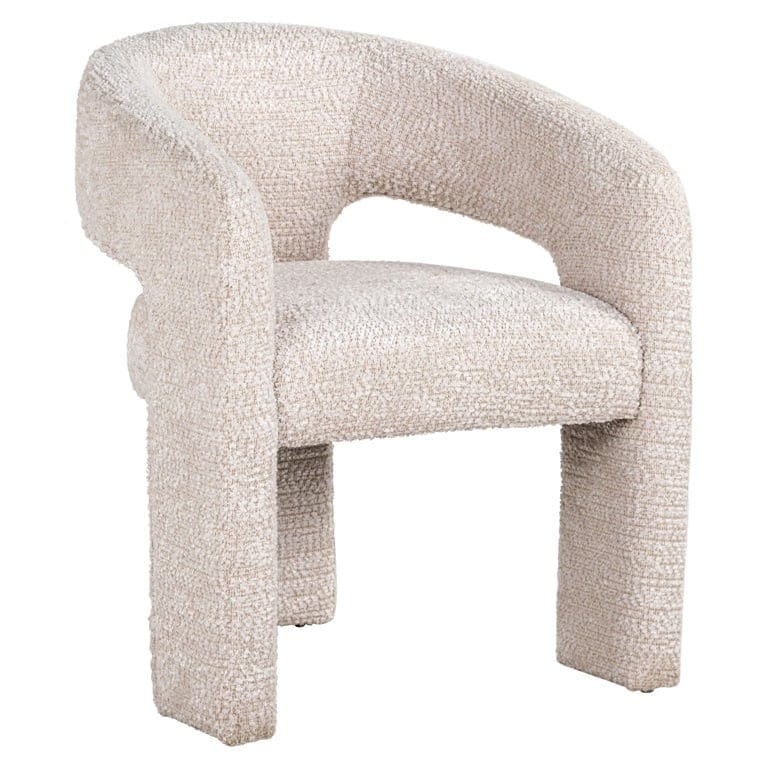Chair Belle lovely cream fire retardant (Be Lovely 11 Cream).