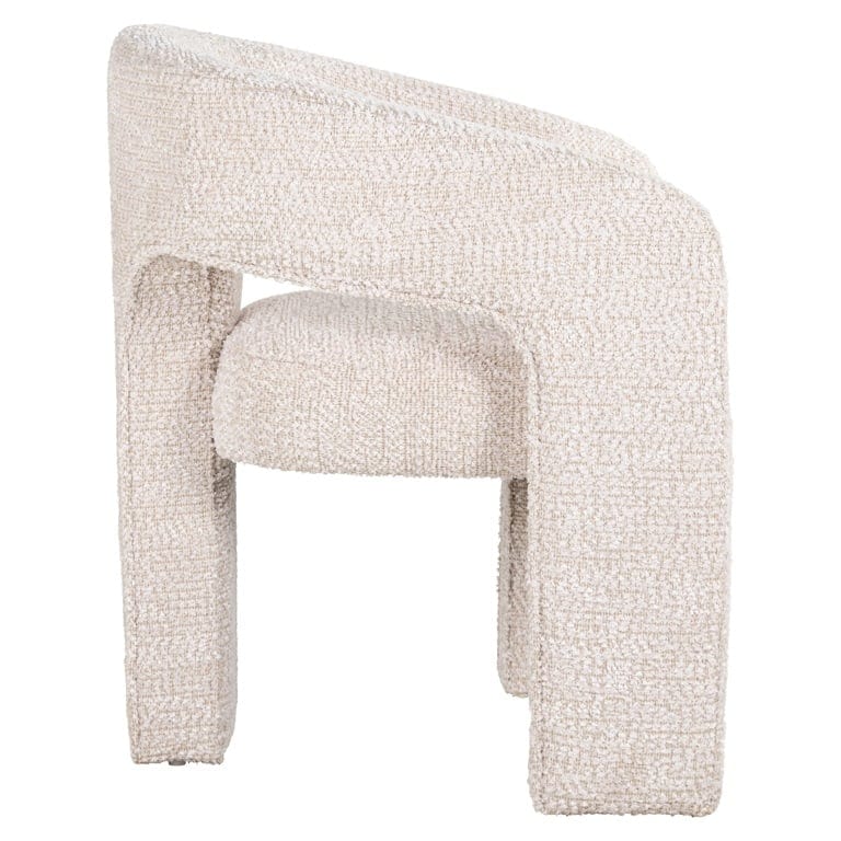 Chair Belle lovely cream fire retardant (Be Lovely 11 Cream).