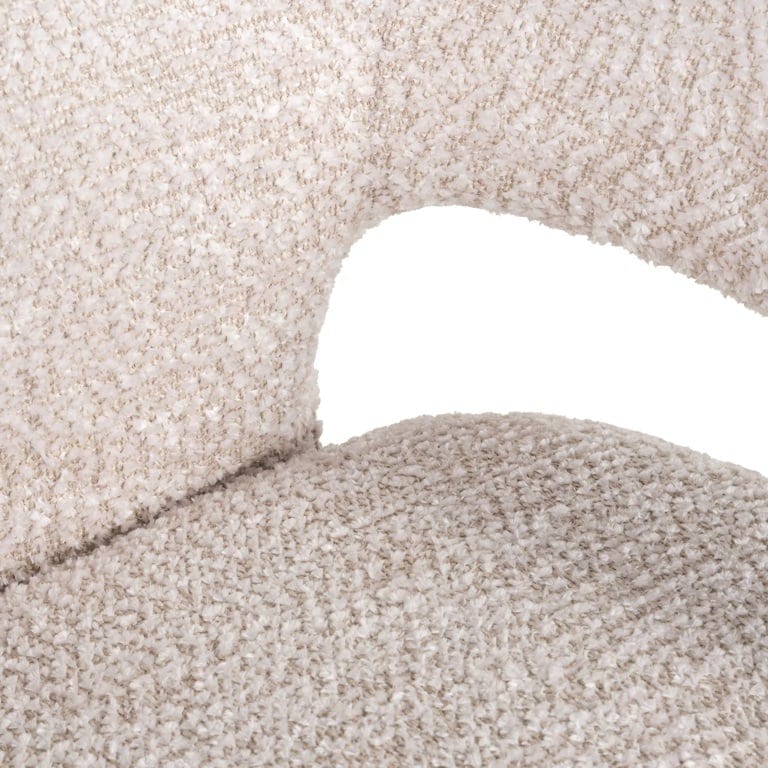 Chair Belle lovely cream fire retardant (Be Lovely 11 Cream).