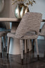 Richmond Interiors Living Chair Cecilia stone chenille fire retardant (Niagara 104 Stone Chenille) House of Isabella UK